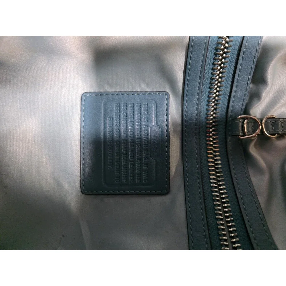 Coach Audrey Beige Flagship Exotic Andie Tote XL 17027 Demo